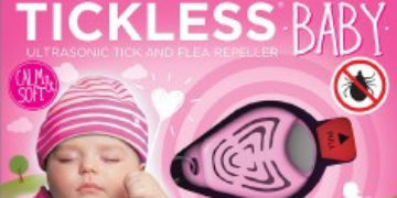 Tickless Ultrahangos kullancsriasztó baby rózsaszín