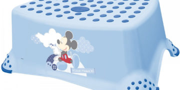 Lorelli Disney mintás fellépő - Mickey egér / kék