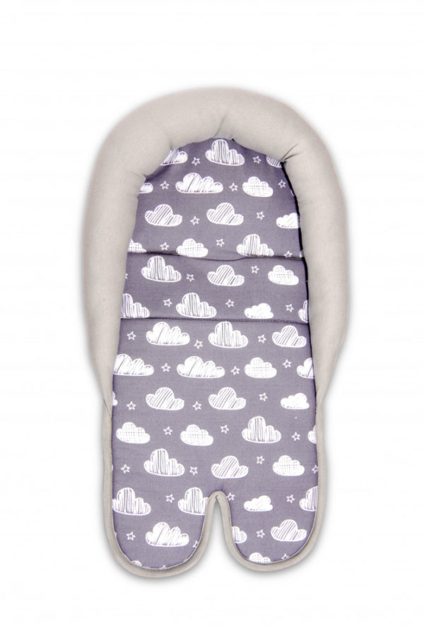 Lorelli szűkítőbetét autóshordozóba - Clouds gray