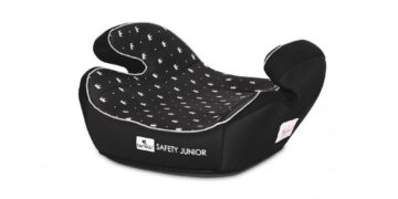 Lorelli Safety Junior isofix autós ülésmagasító 15-36kg - Black Crowns 2021